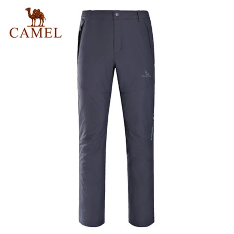 CAMEL Nylon transpirable impermeable a prueba de viento senderismo pantalones mujeres hombres pantalones de secado rápido al aire libre Trekking escalada Pantalones CAMEL Nylon transpirable impermeable a prueba de viento senderismo pantalones mujeres hombres pantalones de secado rápido al aire libre Trekking escalada Pantalones