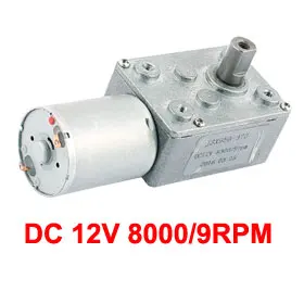 

Uxcell(R) Hot Sale 1Pcs DC 12V 8300/9RPM 2 Terminals Connecting Worm DC Geared Motor JSX950-370