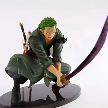 

Huong Anime One Piece 16CM Roronoa Zoro Decisive Battle Version IV PVC Action Figure Collectible Model Brinquedos Toys Dolls