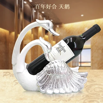 

wine rack European wine porch Decor luxurious living room decoration resin Home Furnishing Wine frame special offer