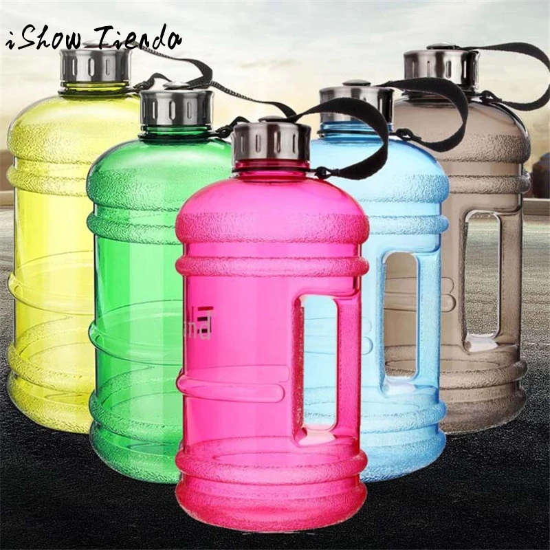 

water bottle botella de agua 2.2L BPA Free Sport Gym Training Water Bottle Cap Kettle Workout Portable Drink Outdoor