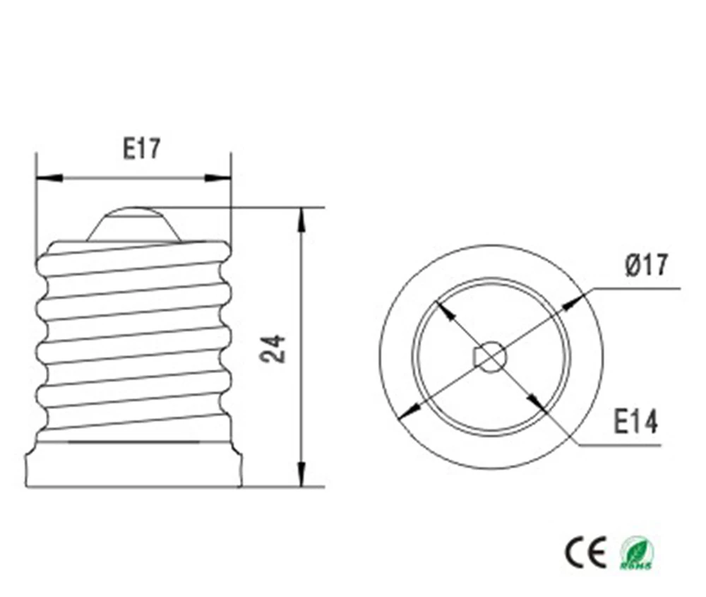 Z1078 E17-E14 Adapter(2)