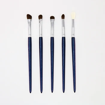 

FEILANDUO New Makeup Brushes Set 5 Pcs/Set Goat Hair Brush Professional Nose High Light Brush Horse Hair Eye shadow Brush MT002