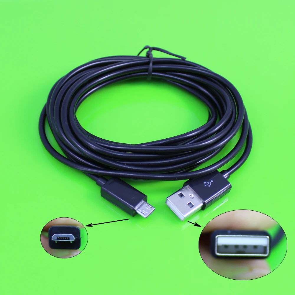 Кабель для зарядки Sony playstation PS4 4 Xbox one черный 3 м|line|line cable |