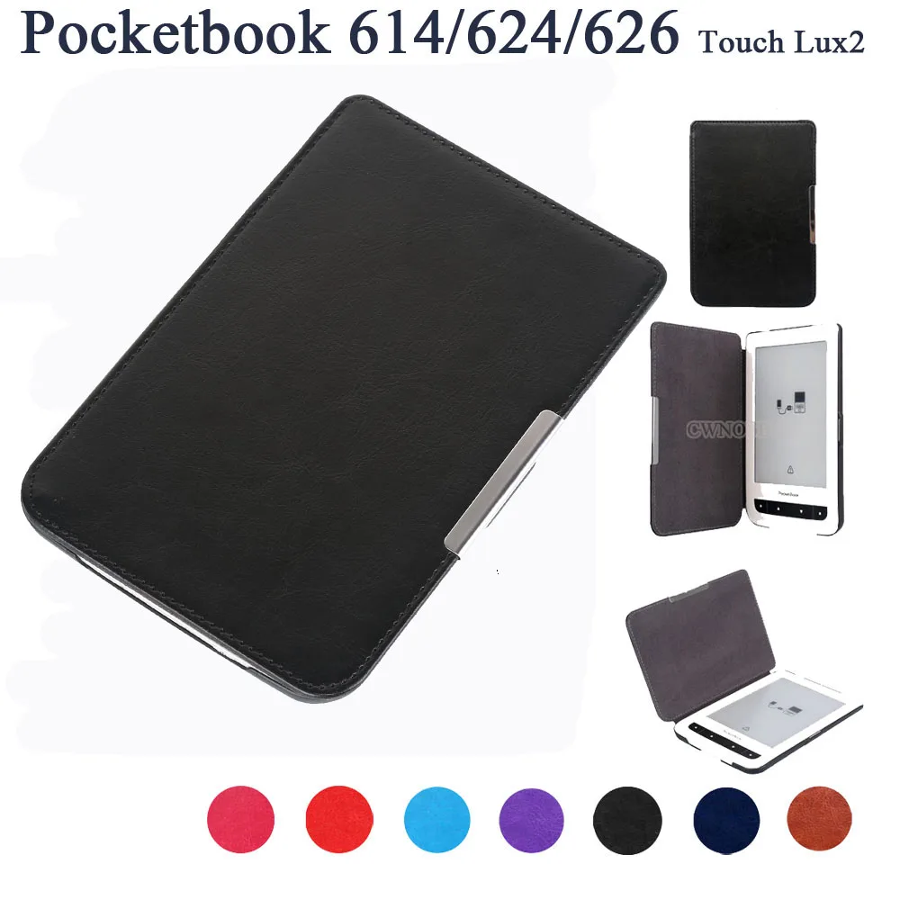 Pocketbook Basic 2 Touch Lux2 Folio Flip Book Cover Case