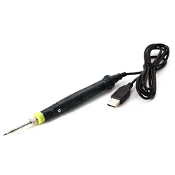 Дропшиппинг Мини Портативный USB 5 В в 8 Вт Электрический паяльник ручка/Совет сенсорный выключатель качество полезные