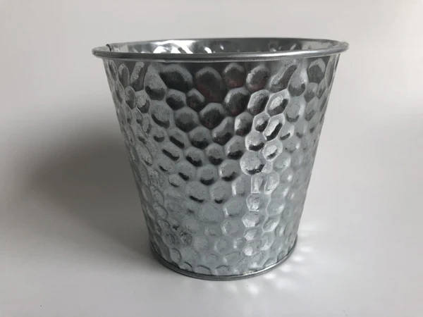 

Metal Flower Tub iron Home Decor Iron pots Flower Villa show flat Model house decoration Shiny Scale