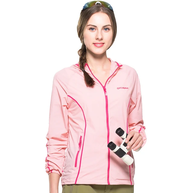 UV led Protection Summer outdoor sport jacket women sunscreen