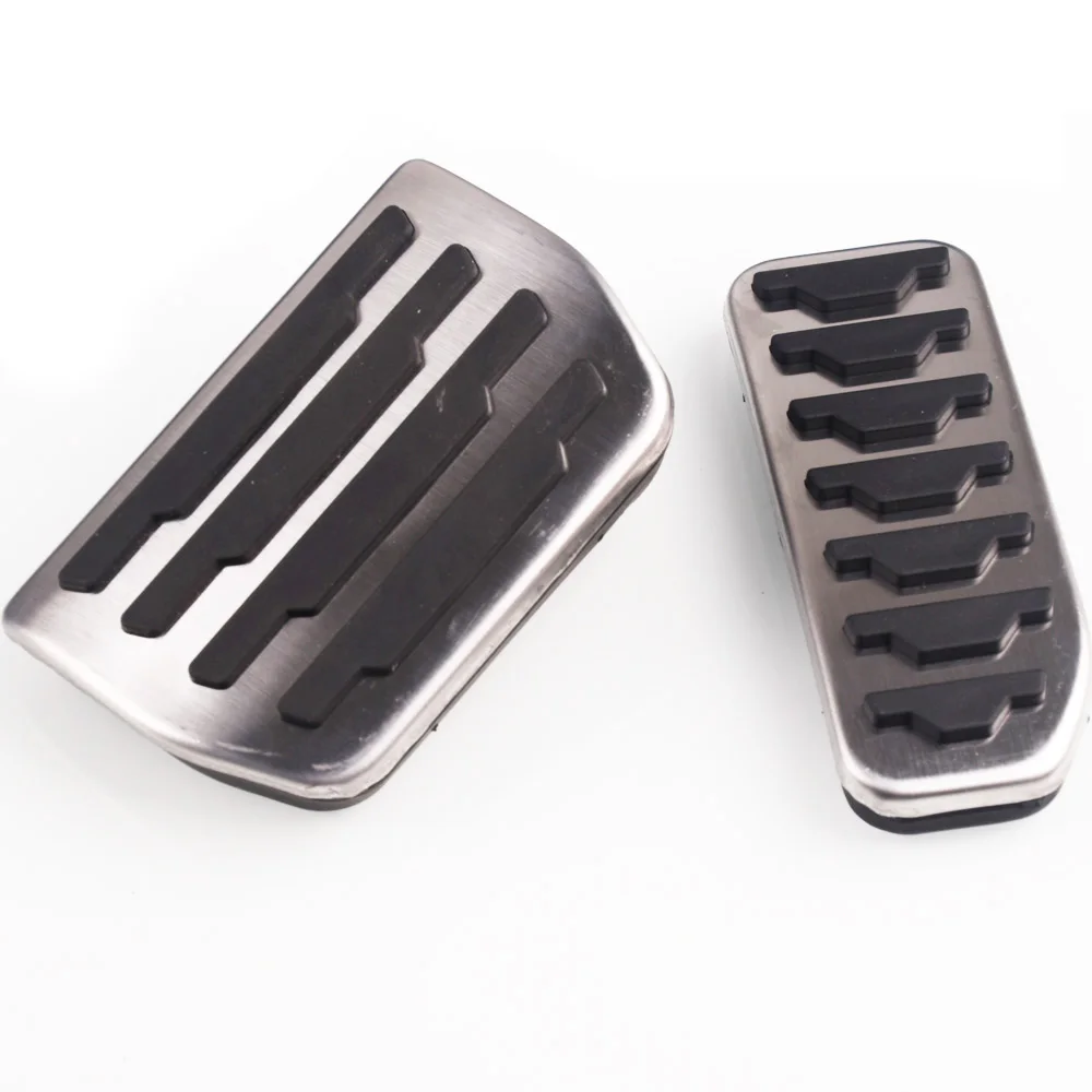 

AT Car Brake Fuel Gas Accelerator Foot Pedal Cover For Land Rover Evoque 2010 2011 2012 2013 2014 2015 Suv Car Stying