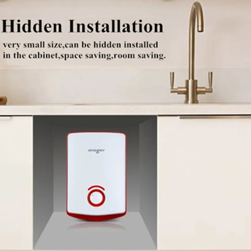 Kitchen water heater tap tubing Tankless Electric Sink Washroom bedroom