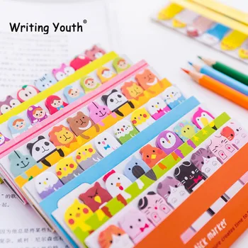 

2018 Cute Animal Sticky Notes Diy Planner Stickers Scrapbooking Memo Pad Post Office Supplies School Stationery Paper Notepad