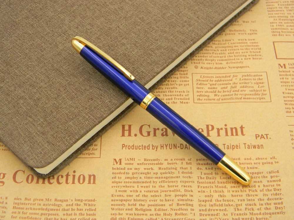 JINHAO синяя или черная Золотая Подарочная шариковая ручка|pen pen|pen blackpen rollerball |