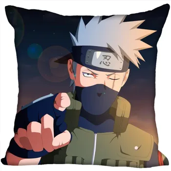 

LUQI Soft-Home Pillowcase Japan Cool Naruto Uchiha Sasuke Throw Square Pillow Case 18x18 InchOne Side