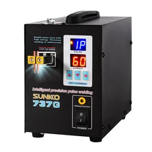 

SUNKKO 737G Battery Spot Welder 1.5KW Digital Display Spot Welding Machine For 18650 Battery Pack Weld Double Pulse Spot Welders