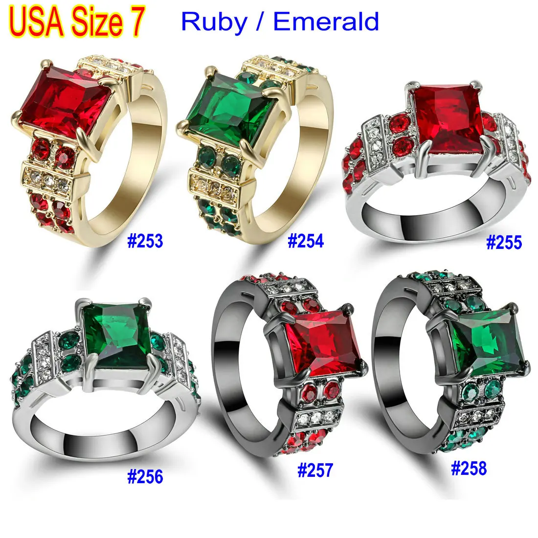 Кольцо женское серебристое/золотистое с фианитом AAA|wedding band ring|band ringrings for women |
