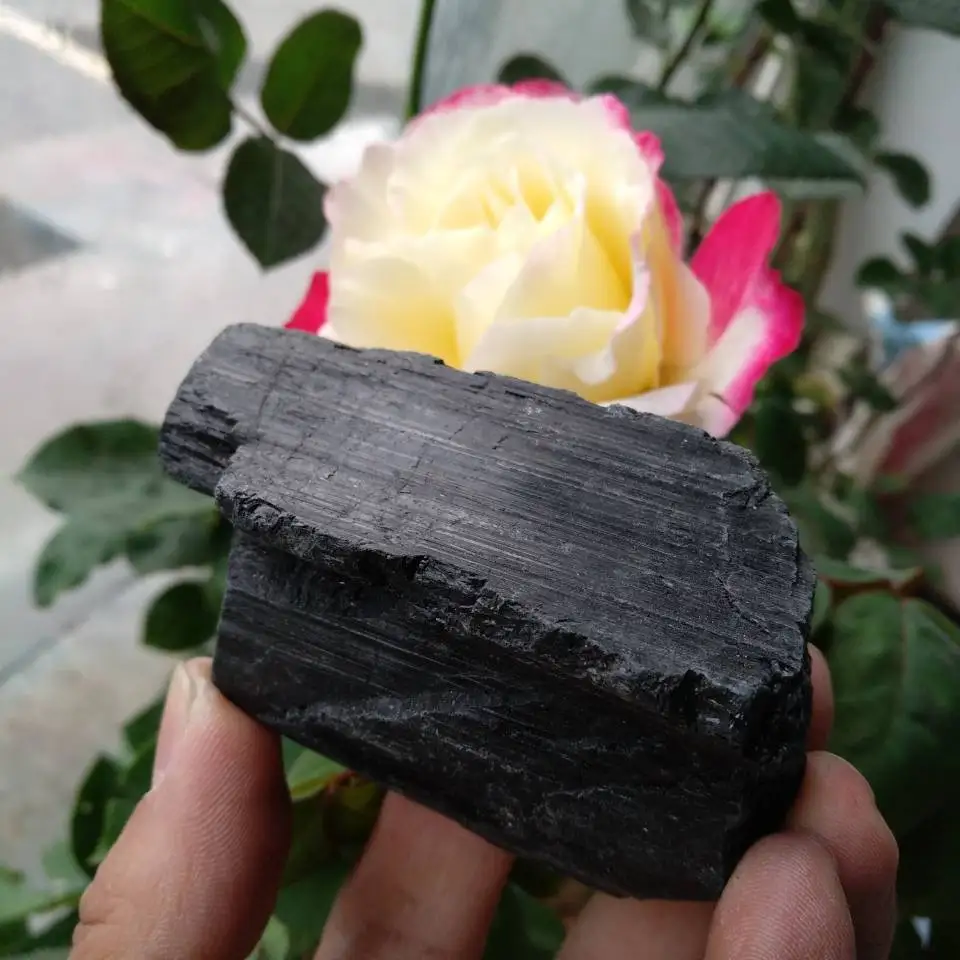 

Large Black Tourmaline Beautiful Crystal Natural Stone
