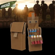 25+ портативный тактический контейнер для пуль мешочки открытый охотничий дробовик картридж 25 пуль дробилка Молл Сумка