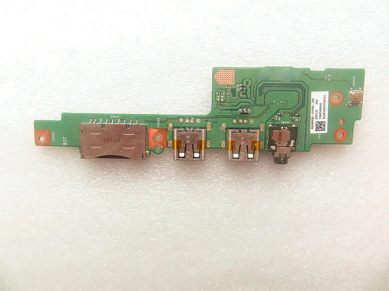 Оригинальная плата для считывателя аудио карт Asus K501 K501LX A501L K501LB K501U K501UW USB |