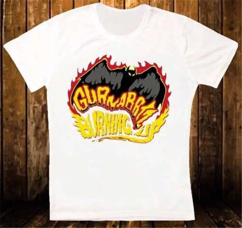 Summer 2018 100% Cotton Graphic Guana Batz Burning Up Crew Neck Short-Sleeve Mens T Shirts | Мужская одежда