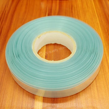 

10m/lot transparent color 18650 lithium battery PVC thermal shrinkable sleeve PVC thermal shrinkable film