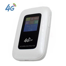 Support LTE WCDMA unlocked portable 3G 4G wifi mobile router Hotspot with SIM Card Slot
