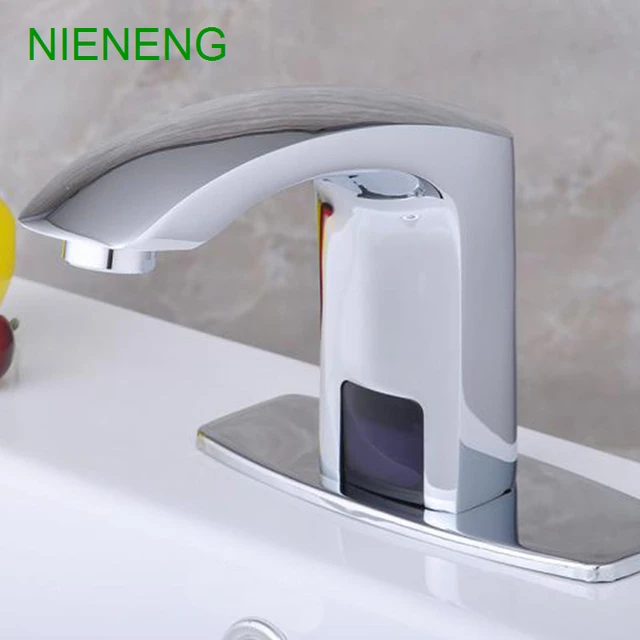 Us 115 0 Nieneng Sense Faucets Sink Taps Hotel Washroom Bathroom Faucet Lab Basin Tap Restaurant Facility Sanitation Device Taps Icd60234 In Basin