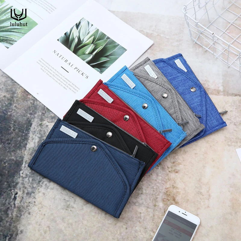 

luluhut passport storage bag multifunction travel bag for credit card portable ID card cash holder travel passport bag money bag