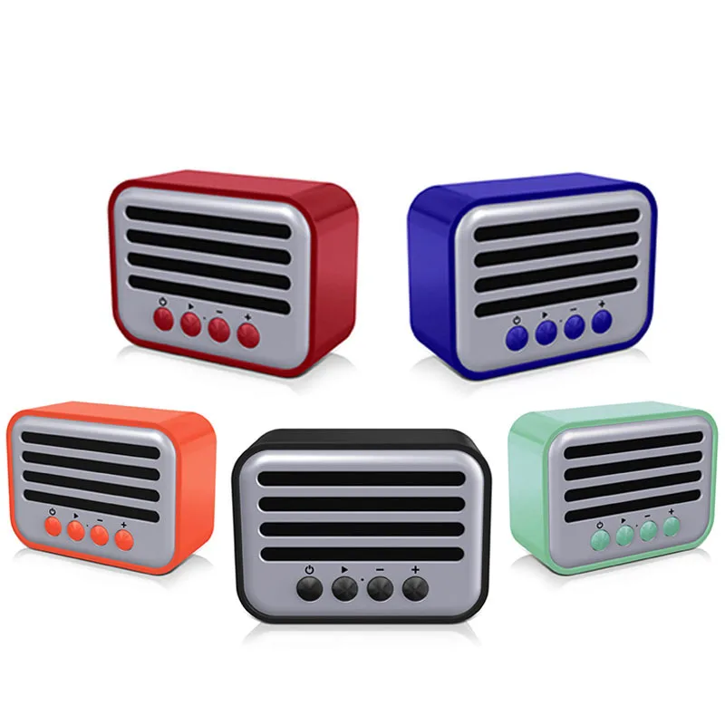 Bluetooth динамик мини беспроводная карта квадратный аудиосабвуфер цветной