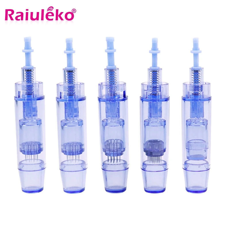 

5pcs 9 Pin / 12 Pin /36 Pin/ 42 Pin/ Round Nano Cartridge Microneedle Derma Pen Needle Replacement Needles Dr.pen Tattoo Needles