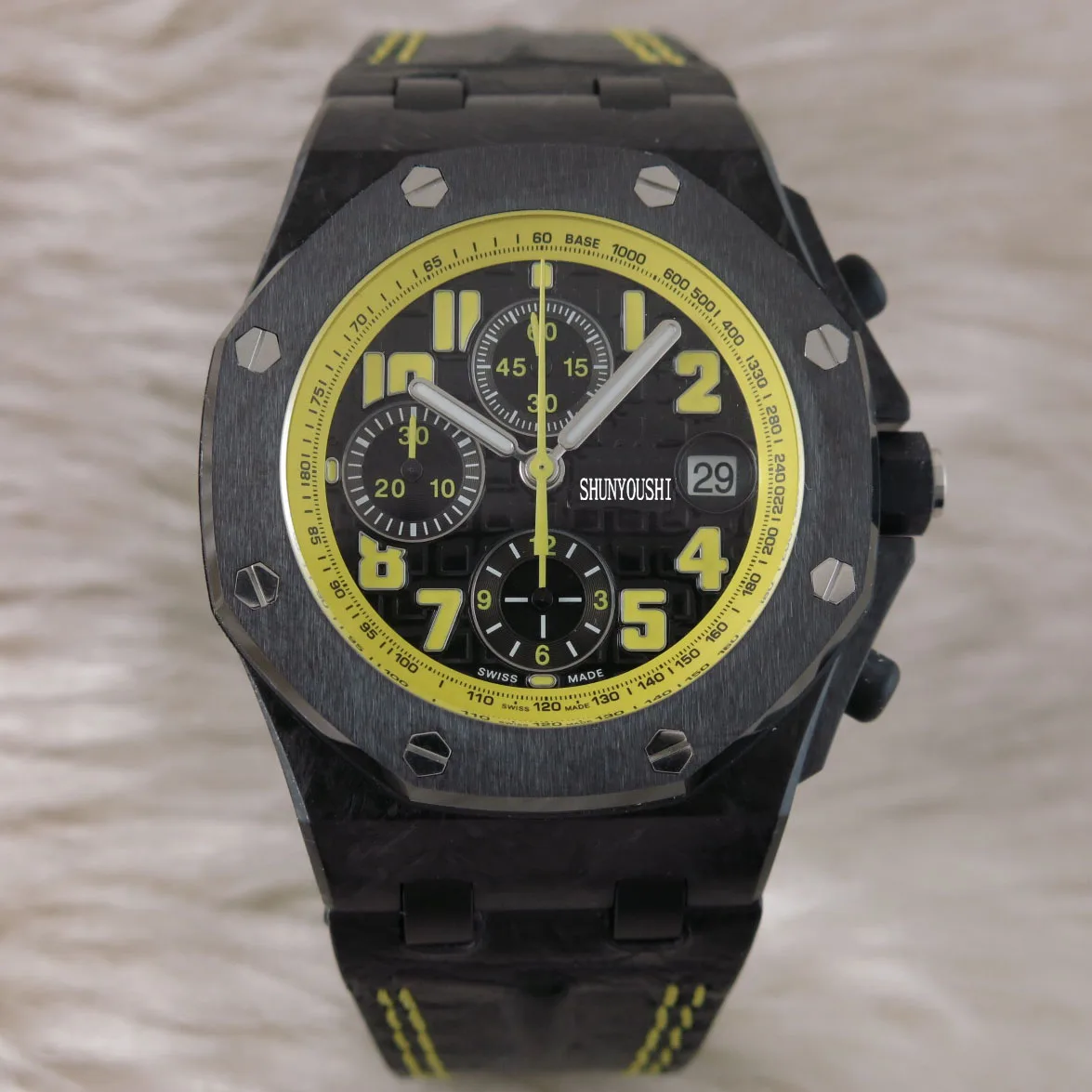 

Mens Watches Top Brand Runway Luxury European Design Automatic Mechanical Watch A06428