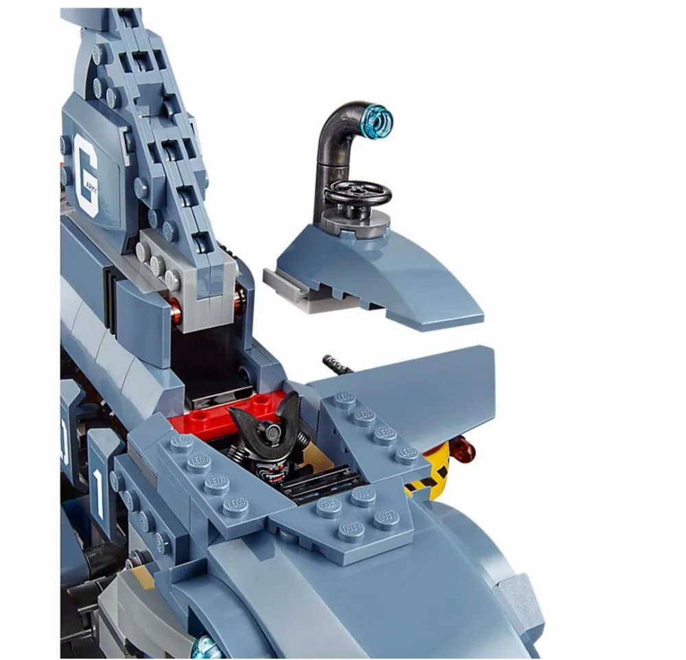 Ninja Movie Shark Mech Lloyd Save Nomis GARMADON Building Block Bricks Toys Kids Gifts Compatible Legoings Ninjagoes 929Pcs