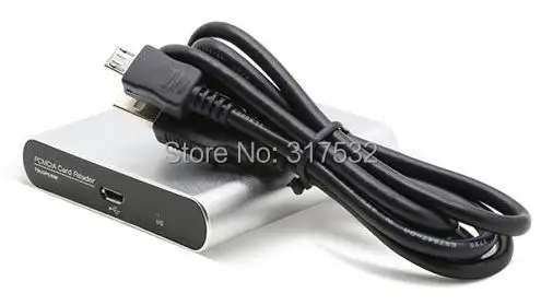 

PCMCIA card to USB 2.0 adapter USB2.0 PCMCIA Card Reader for computer support PCMCIA 68 pin ATA PC card free shipping