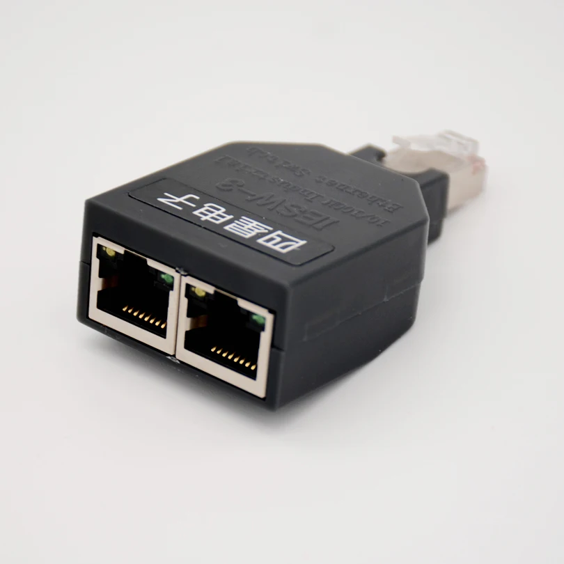 FOURSTAR мини зарядное устройство с 3 usb-портами для Промышленный Коммутатор Ethernet также известный как Ethernet шинный разъем сетевой тройник для