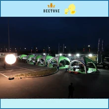 Outdoor mobile portable inflatable advertising tent, PVC inflatable tent, free to build a speed open tent. custom advertising inflatable spider tent from china