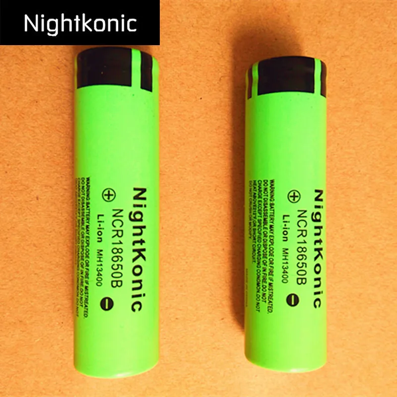 Оригинальная Nightkonic 6 шт./лот 2000mAh 18650 Батарея 3,7 V литий-ионная аккумуляторная батарея B