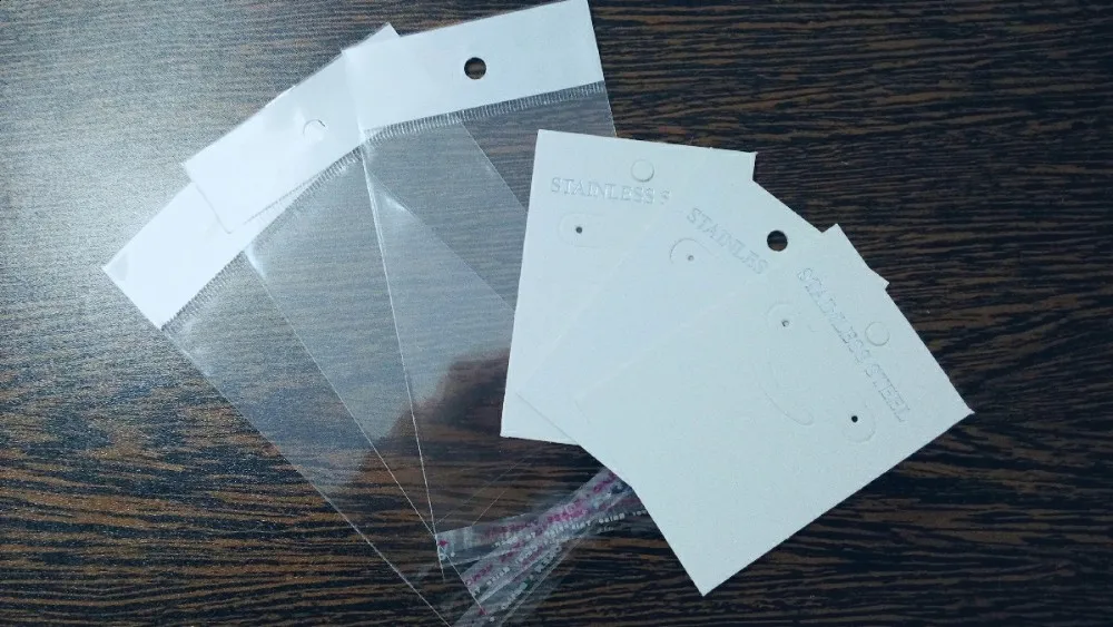 

LUXUKISSKIDS Wholesale Stainless Steel Package with Card Set One Card and One bag Good quality