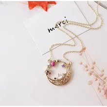 Аниме Сейлор Мун цепочки и ожерелья косплэй реквизит вентиляторы подруга подарок коллекция Прямая поставка