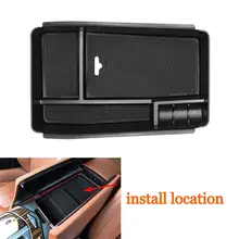 Автомобильный салон, Торпедо подлокотник второй откидной Ящик Контейнер Коробка держатель подходит для Maserati Levante аксессуар для автомобиля