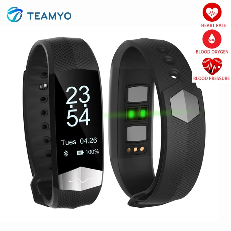 Teamyo  Smart Bracelet watches  smart band Blood pressure heart rate monitor Fitness Activity Tracker Wearable Devices Tracker