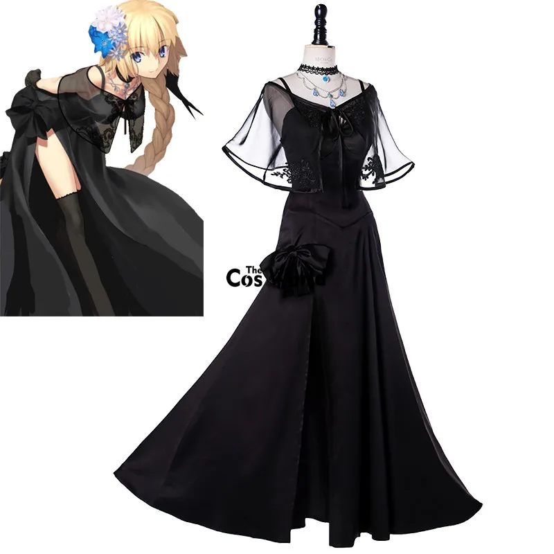 

FGO Fate Grand Order Joan of Arc Jeanne d'Arc Heroic Spirit Formal Dress Outfits Anime Games Customize Cosplay Costumes