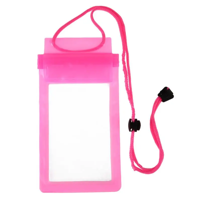 Сильный 3 Слои запечатывания Водонепроницаемый мешок для смартфона сумка для водных видов спорта для iPhone Карманный чехол для плавания с