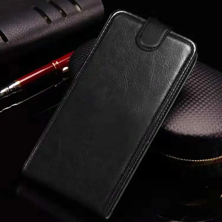 Чехол Coque для zte лезвие V8 V7 Lite A6 A510 A520 L110 A330 A2 L5 Роскошный чехол-кошелек из искусственной кожи чехол-держатель для телефона с бумажником на застежке сумки - Цвет: Black