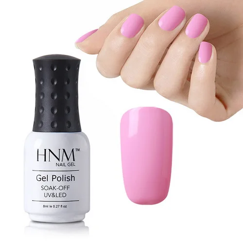 HNM Розовый Фиолетовый Цвет Гель-лак 8 мл УФ-гель для ногтей Гель-лак Гибридный лак Лаки Гель-лак Shilak Полупостоянный - Цвет: K007