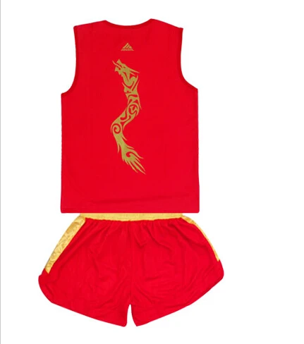 MMA Fight мужской костюм Муай Тай шорты бои одежда SANDA дождь брюки спортивные тренировочные шорты костюм борьба спорт костюм - Цвет: Red men