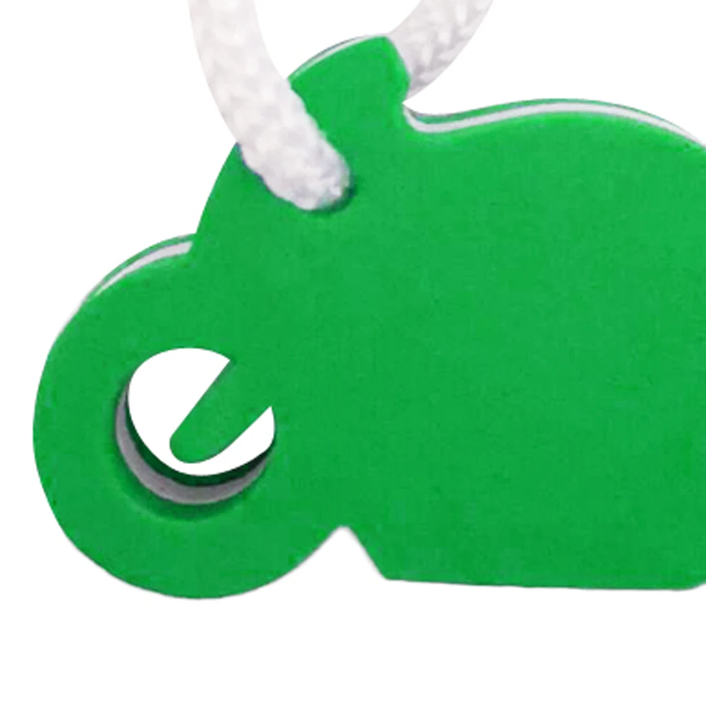 MagiDeal EVA Floating Motorcycle Shape Keyring Keychain Key Holder for Sailing Marine Boating Kayak Yacht Water Sports 
