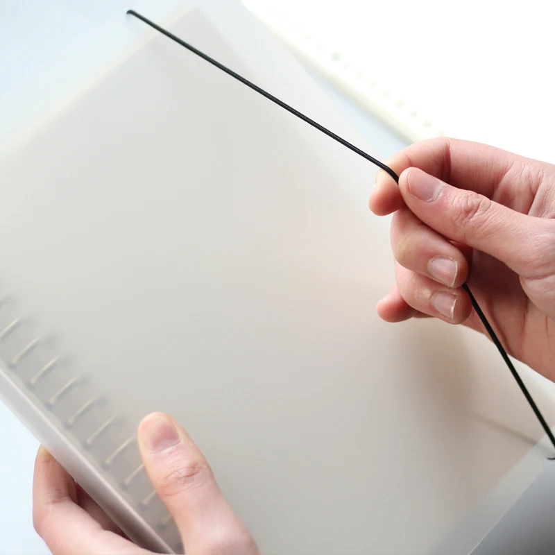 Креативный B5/A5 ПП матовый защитный чехол для ноутбука прозрачный лаконичный чехол для планировщика