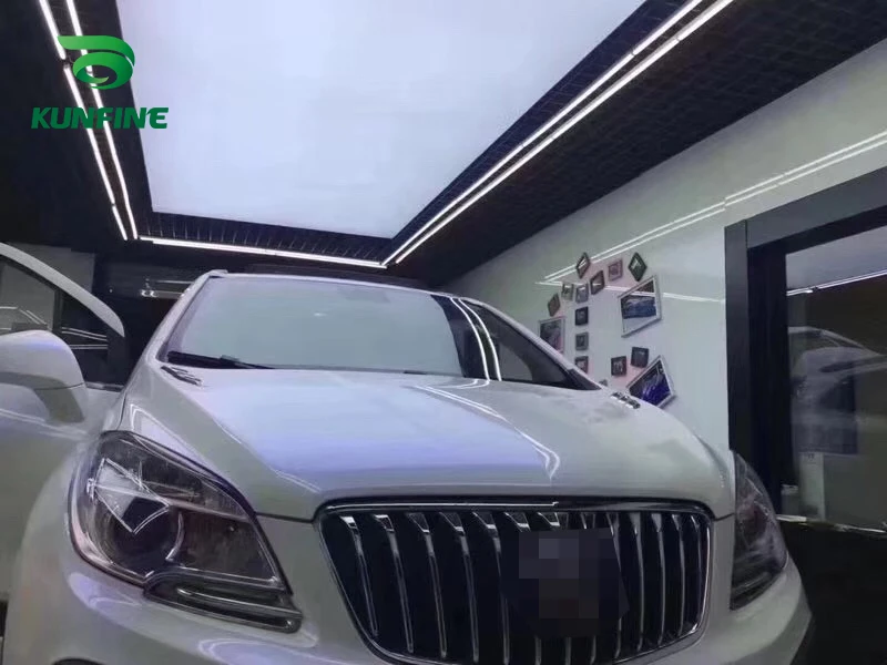 Car Vinyl film Body Sticker Car sticker White to Blue (3)