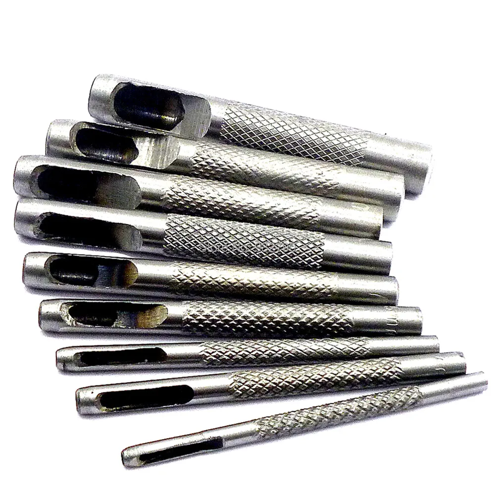 Hollow Punch Set 2.5mm-10mm Leather Plastic Paper Card Vinyl Hole Maker