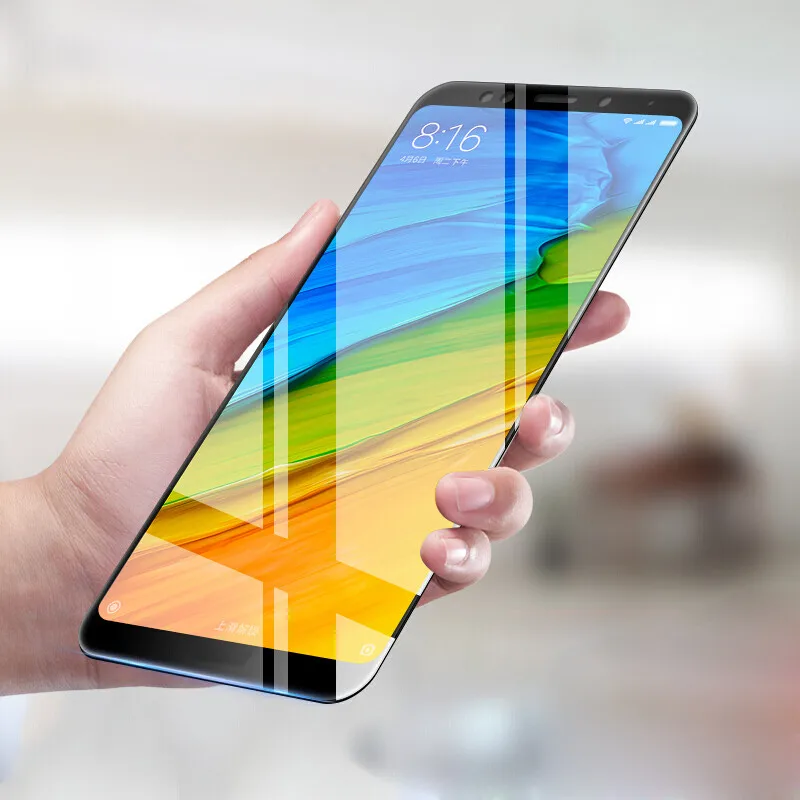 Oleophobic Anti fingerprint Screen Protector HD film for Xiaomi Redmi 5