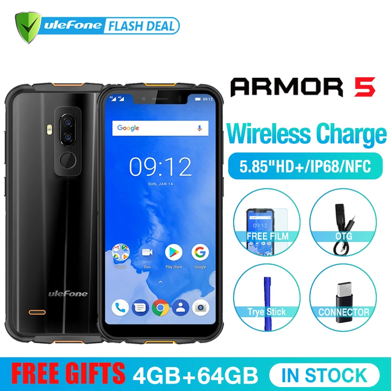 Ulefone Armor 5 Waterproof IP68 NFC 5.85\ Ulefone Armor 5 Waterproof IP68 NFC 5.85\